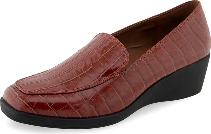Clay Croco Faux Leather