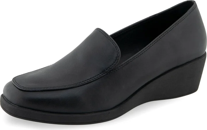 Black Faux Leather