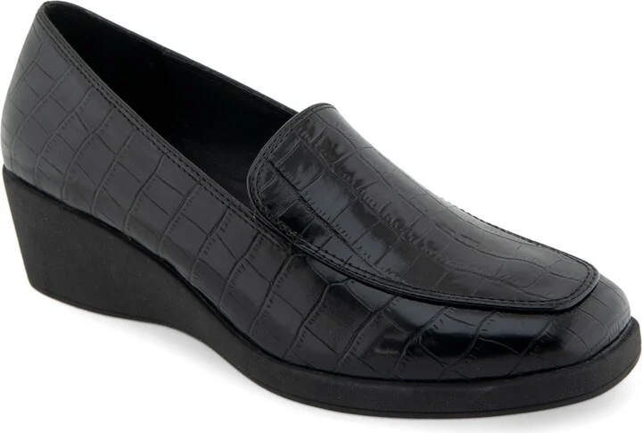 Black Crocodile Faux Leather-Polyurethan