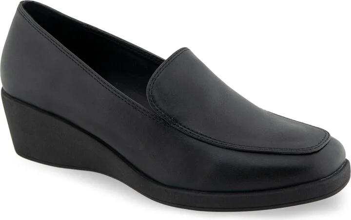 Aerosoles Women's Tart Wedge Heel Loafers