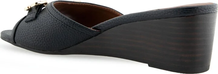 Aerosoles Women's Wava Round Toe Wedge Sandals - Image 6