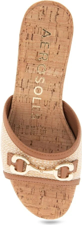 Aerosoles Women's Wava Round Toe Wedge Sandals - Image 9