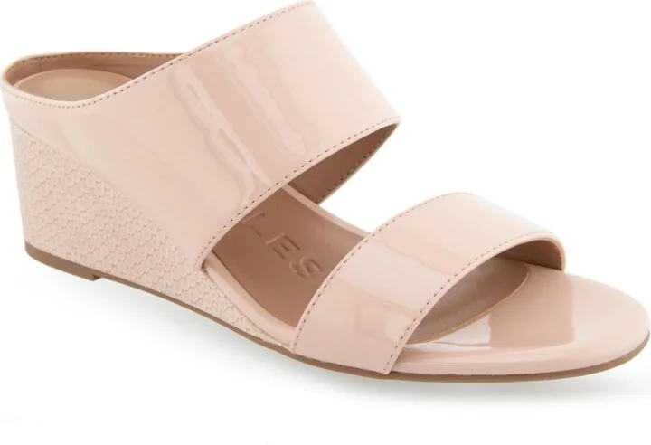 Aerosoles Women's Wheeler Strap Wedge Sandals