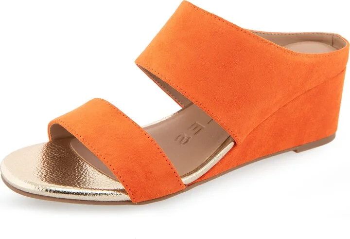 Mandarin Faux Suede