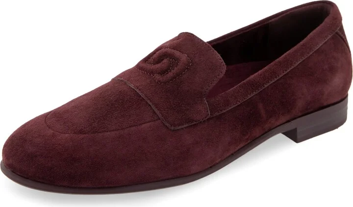 Deep Aubergine Suede