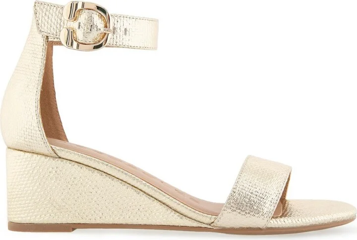 Aerosoles Women's Willis Buckle Strap Wedge Sandals - Image 2