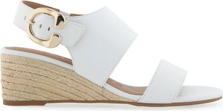 Aerosoles Women's Worth Open Toe Wedge Sandals - Image 2