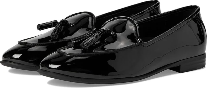 Black Patent Faux Leather