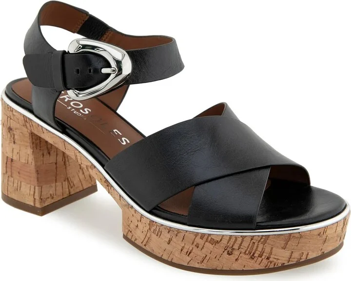 Black/Brown Leather