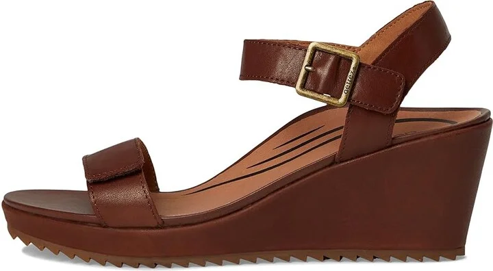 Aetrex Andrea Women's Sandals Walnut : EU 39 (US Women's 8.5) M (B), Leather - Image 6