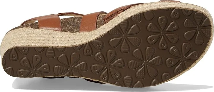 Aetrex Anna Women's Sandals Cognac : EU 37 (US Women's 7) M (B), Leather - Image 3
