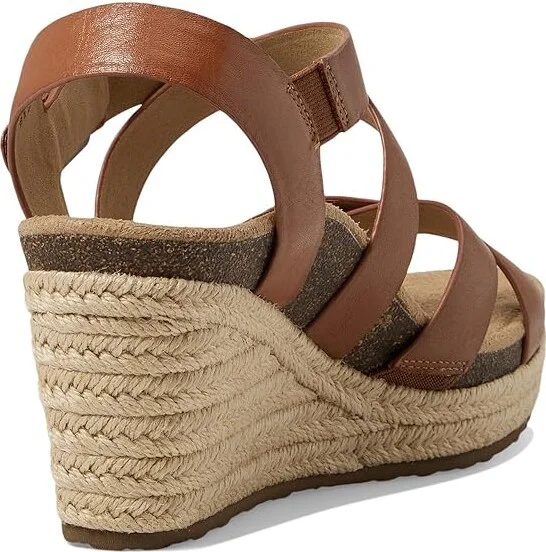 Aetrex Anna Women's Sandals Cognac : EU 37 (US Women's 7) M (B), Leather - Image 4