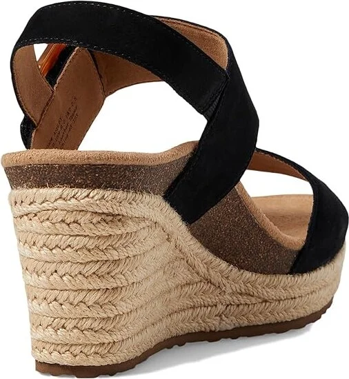 Aetrex Ashley Women's Sandals Black : EU 43 (US Women's 11.5-12) M (B), Suede - Image 4