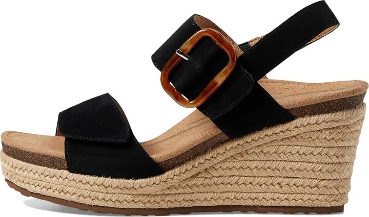 Aetrex Ashley Women's Sandals Black : EU 43 (US Women's 11.5-12) M (B), Suede - Image 5