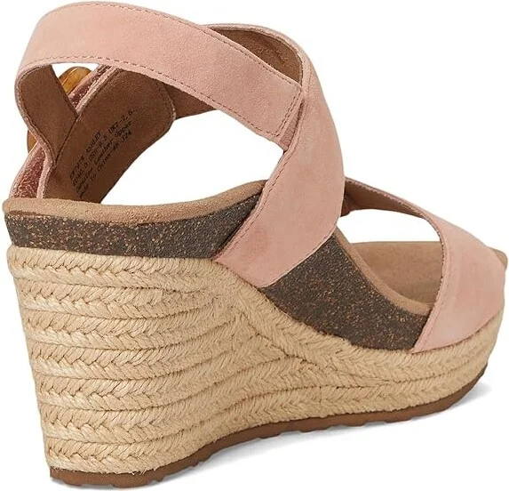 Aetrex Ashley Women's Sandals Champagne : EU 38 (US Women's 7.5-8) M (B), Suede - Image 10