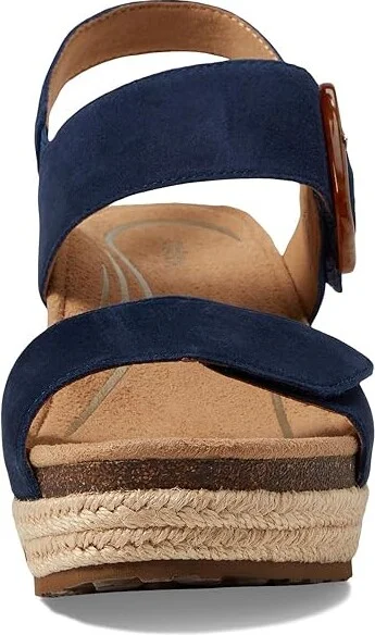 Aetrex Ashley Women's Sandals Navy : EU 43 (US Women's 11.5-12) M (B), Suede - Image 2