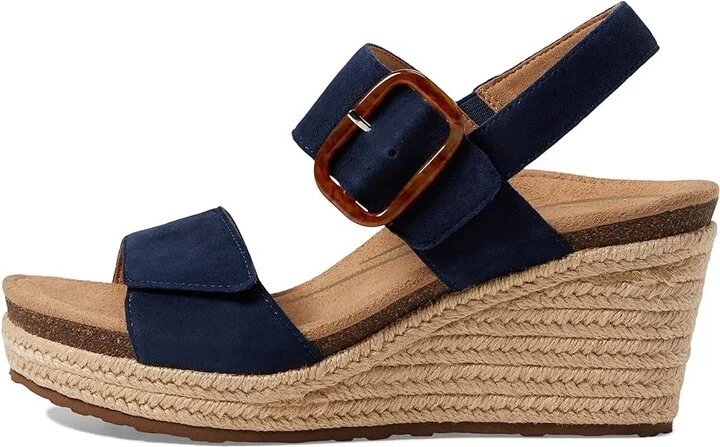 Aetrex Ashley Women's Sandals Navy : EU 43 (US Women's 11.5-12) M (B), Suede - Image 5