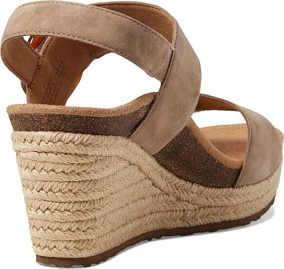Aetrex Ashley Women's Sandals Taupe : EU 40 (US Women's 9-9.5) M (B), Suede - Image 4
