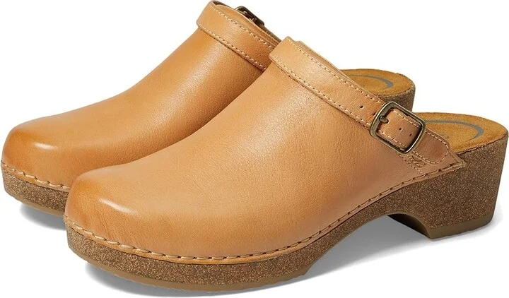 Aetrex Beckie Women's Flat Shoes Natural : EU 40 (US Women's 9-9.5) M (B), Leather