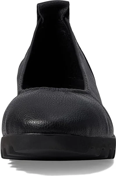 Aetrex Brianna Women's Flat Shoes Black : EU 43 (US Women's 11.5-12) M (B), Rubber/Suede - Image 2