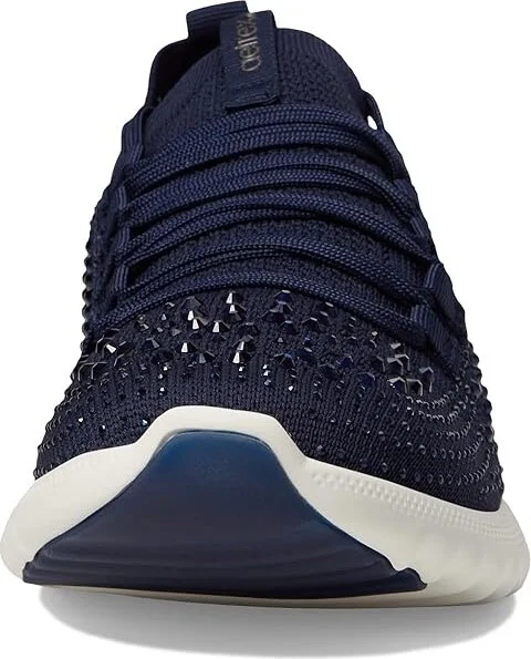Aetrex Carly Sparkle Women's Shoes Navy : EU 40 (US Women's 9-9.5) M (B), Textile - Image 5
