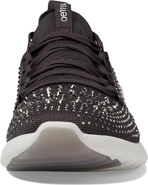 Aetrex Carly Sparkle Women's Shoes Pewter : EU 39 (US Women's 8.5) M (B), Textile - Image 5