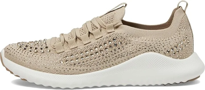 Aetrex Carly Sparkle Women's Shoes Tan : EU 39 (US Women's 8.5) M (B), Textile - Image 6