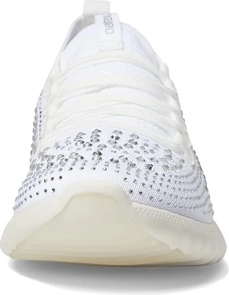 Aetrex Carly Sparkle Women's Shoes White : EU 40 (US Women's 9-9.5) M (B), Textile - Image 5