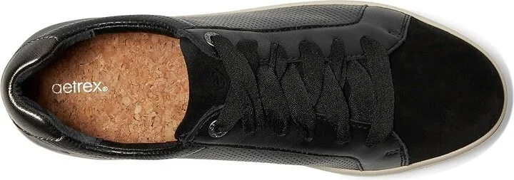 Aetrex Courtney Women's Shoes Black : EU 42 (US Women's 10.5-11) M (B), Leather - Image 2