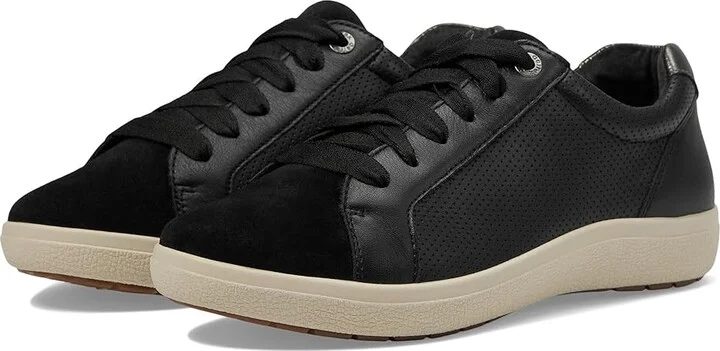 Aetrex Courtney Women's Shoes Black : EU 42 (US Women's 10.5-11) M (B), Leather