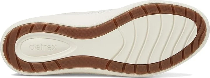Aetrex Courtney Women's Shoes Chalk : EU 36 (US Women's 6-6.5) M (B), Leather - Image 3
