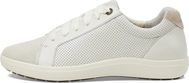 Aetrex Courtney Women's Shoes Chalk : EU 36 (US Women's 6-6.5) M (B), Leather - Image 6