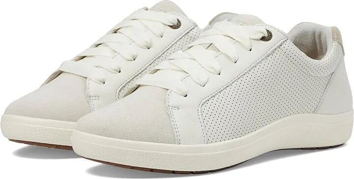 Aetrex Courtney Women's Shoes Chalk : EU 36 (US Women's 6-6.5) M (B), Leather