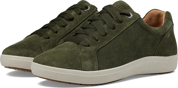 Aetrex Courtney Women's Shoes Dark Green : EU 37 (US Women's 7) M (B), Leather