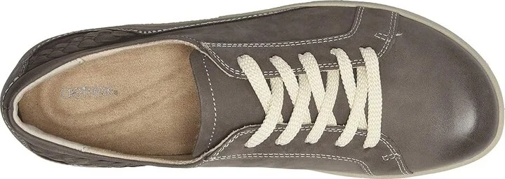Aetrex Dana Women's Shoes Warm Grey : EU 35 (US Women's 5-5.5) M (B), Leather - Image 4