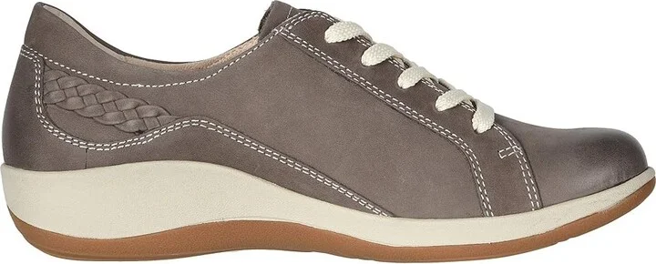 Aetrex Dana Women's Shoes Warm Grey : EU 35 (US Women's 5-5.5) M (B), Leather - Image 8