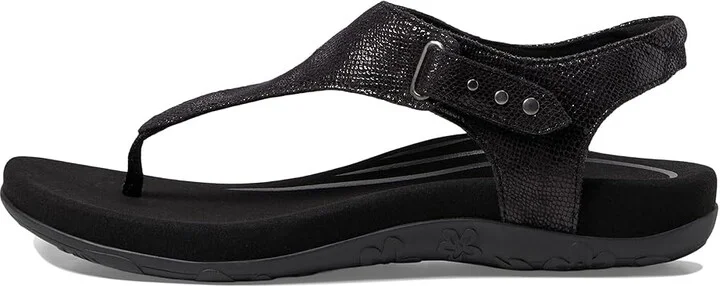 Aetrex Ellie Women's Shoes Black : EU 38 (US Women's 7.5-8) M (B), Leather - Image 5