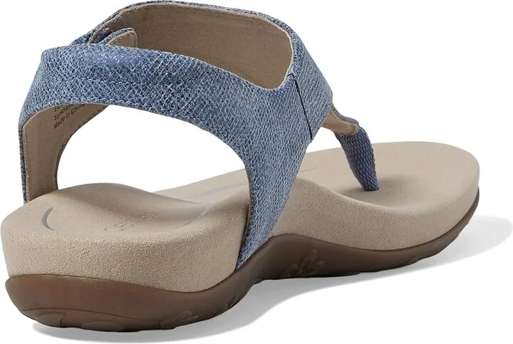 Aetrex Ellie Women's Shoes Blue : EU 36 (US Women's 6-6.5) M (B), Leather - Image 4