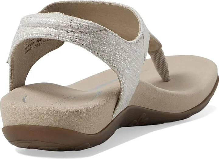 Aetrex Ellie Women's Shoes Grey : EU 38 (US Women's 7.5-8) M (B), Leather - Image 4