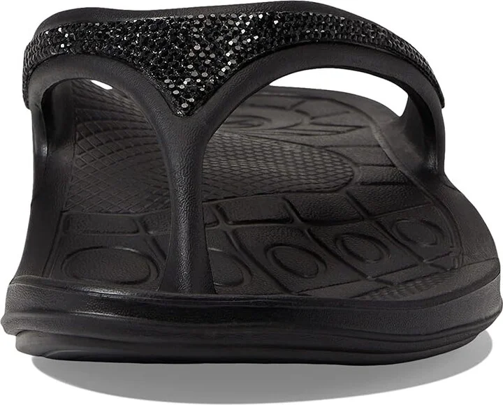 Aetrex Fiji Sparkle Women's Shoes Black : 5 M (B), Synthetic - Image 2