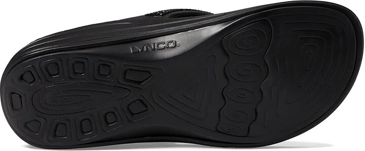 Aetrex Fiji Sparkle Women's Shoes Black : 5 M (B), Synthetic - Image 3