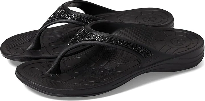 Aetrex Fiji Sparkle Women's Shoes Black : 5 M (B), Synthetic