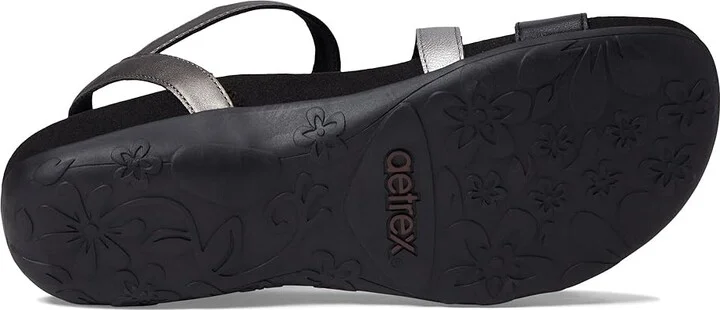 Aetrex Gabby Women's Sandals Black : EU 35 (US Women's 5-5.5) M (B), Synthetic - Image 3