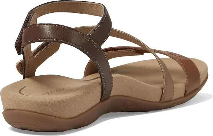 Aetrex Gabby Women's Sandals Cognac : EU 36 (US Women's 6-6.5) M (B), Synthetic - Image 4