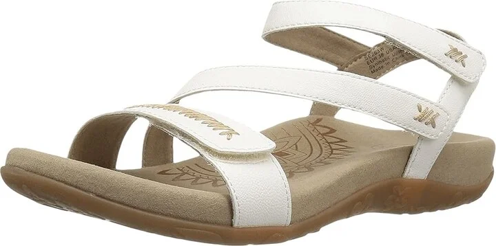 Aetrex Gabby Women's Sandals White : EU 36 (US Women's 6-6.5) M (B), Synthetic - Image 2
