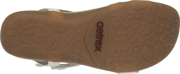 Aetrex Gabby Women's Sandals White : EU 36 (US Women's 6-6.5) M (B), Synthetic - Image 4