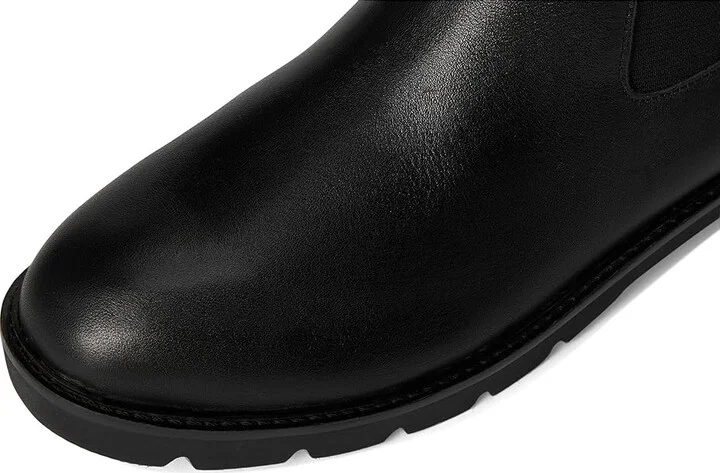 Aetrex Hannah Women's Flat Shoes Black : EU 38 (US Women's 7.5-8) M (B), Leather/Rubber/Textile - Image 2