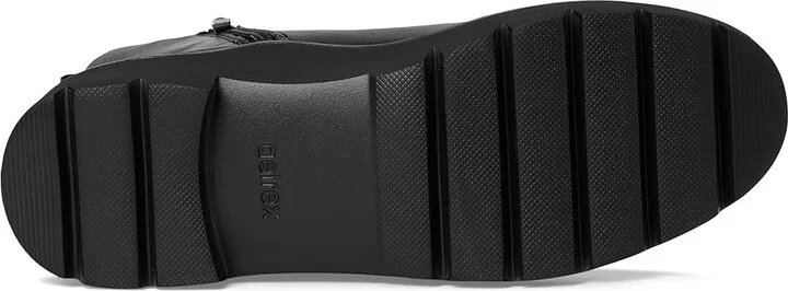 Aetrex Hannah Women's Flat Shoes Black : EU 38 (US Women's 7.5-8) M (B), Leather/Rubber/Textile - Image 3