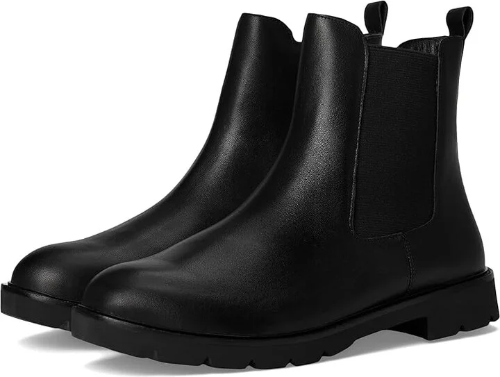 Aetrex Hannah Women's Flat Shoes Black : EU 38 (US Women's 7.5-8) M (B), Leather/Rubber/Textile