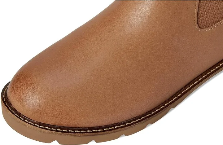 Aetrex Hannah Women's Flat Shoes Tan : EU 42 (US Women's 10.5-11) M (B), Leather/Rubber/Textile - Image 2